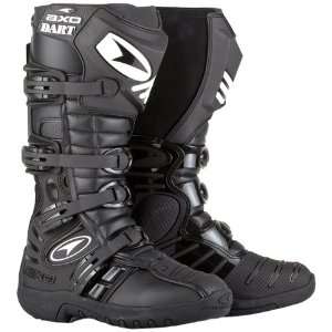  AXO Dart Motorcycle Boots (Size 13, Black) Automotive
