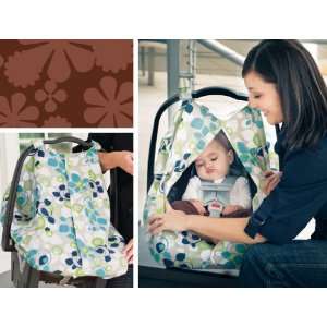  Stylish Infant Car Seat Canopy/Cover (Pink Blossom) Baby