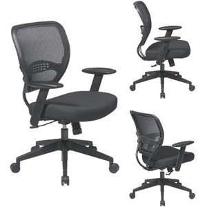Deluxe Air Grid® Back Drafting Managers Chair with Adjustable Arms 