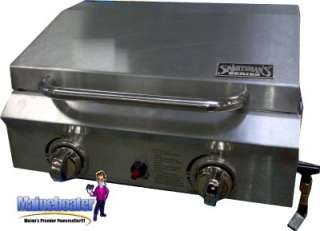 New Portable Stainless Steel BBQ LP RV Grill Stove  
