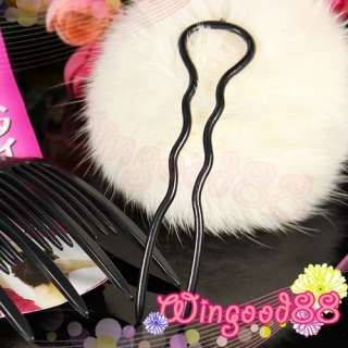2pcs French Magic DIY Salon Hair Styling Twist Clip Comb Pin DIY Tools 
