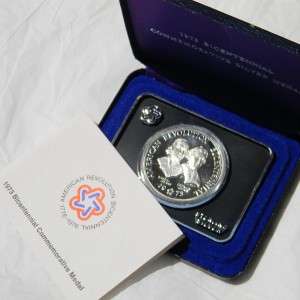 USA 1973 American Revolution Bicentennial silver medal  
