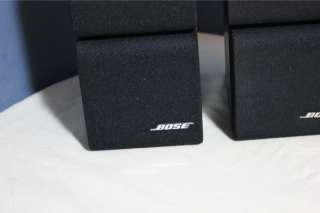 Bose Acoustimass Redline Double Cube Speakers Black Pair  