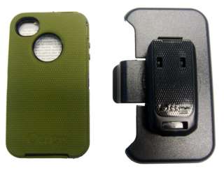 Otterbox Defender iPhone 4S + Belt Clip Holster Limited Edition Envy 