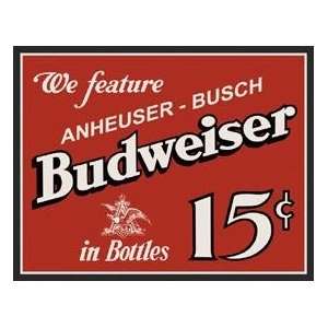  Tin Sign Budweiser Beer #995: Everything Else