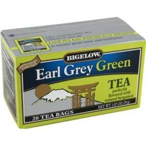 Bigelow, Tea Green Earl Grey, 20 Bag (6 Pack)  Grocery 