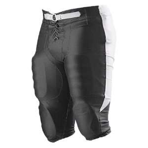   640DSL Dazzle Football Pants BK/WH   BLACK/WHITE L: Sports & Outdoors
