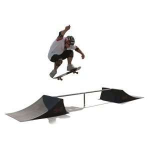  Skateboard BMX Ramp n Grind Rail: Sports & Outdoors
