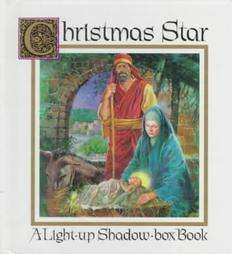 Christmas Star a Light Up Shadow Box Book 1995, Hardcover 