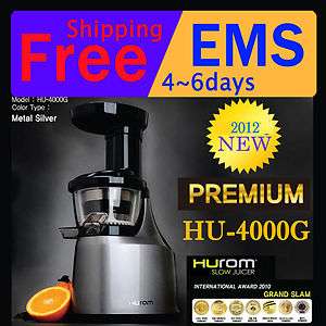   ★★ Hurom HU 4000G Slow Juicer Extractor Fruit Vegetable Citrus