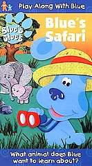 Blues Clues   Blues Safari VHS, 2000  