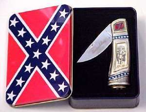   General Robert E. Lee Battle of Fredricksburg Collector Pocket Knife