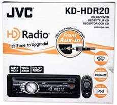 NEW JVC KD HDR20 CD/ PLAYER RECEIVER+HD RADIO TUNER 0046838037481 