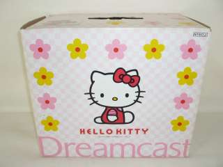 Dreamcast Sega HELLO KITTY PINK Console Boxed Import JAPAN Video Game 