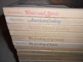 Lot of 20 Books Used Time Life Foods of the World Cookbooks  