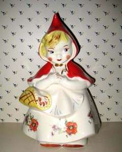Hull Little Red Riding Hood Cookie Jar.  