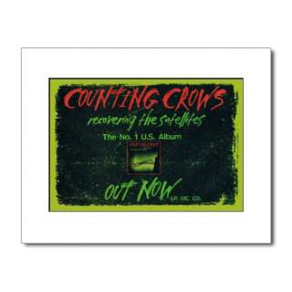 COUNTING CROWS Recovering Satellites Matted Mini Poster  