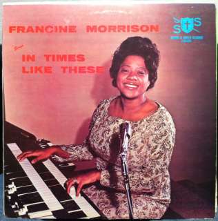   MORRISON in times like these LP VG Private 1964 TX Gospel Soul Rare