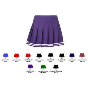   Cheerleaders Skirts 42 BLACK/SCARLET/WHITE WOMENS XL: Everything Else