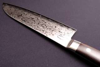Japanese Sushi chef knife Damascus Santoku 165mm  
