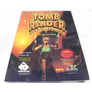   Lara Croft Collectible Card Game 2 player Quest Deck set: Toys & Games