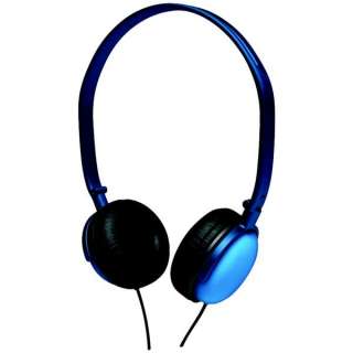 NEW COBY PECV135BLU SUPER BASS HEADPHONES (BLUE)  