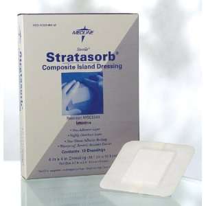  Stratasorb Composite Island Dressing, 6x6in (Box of 10 