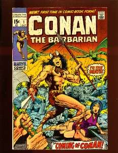 Conan the Barbarian #1 Barry Smith Art High Grade 9.0/9.2  