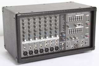  Powerpod 780 Plus 2X300W 7 Channel Powered Mixer with Digital Effects