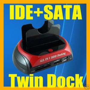IDE SATA HDD HARD DRIVE DISK DOCKING STATION  