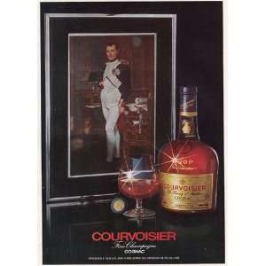  Print Ad 1977 Courvoisier Fine Champagne Cognac Napoleon 