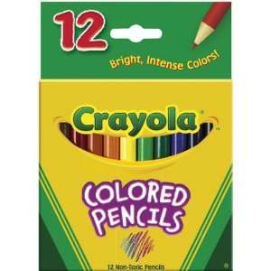  Crayola Colored Pencils 12/Pkg Short Toys & Games