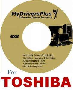 Toshiba Satellite 4000CDS Drivers Recovery Restore DISC  