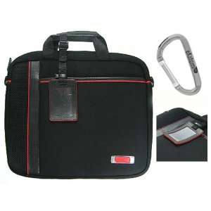  Black and Red Laptop Briefcase Bag for 15.6 inch Dell Inspiron 