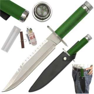 NEW 15.5 First Blood Replica Survival Knife w/ Kit  
