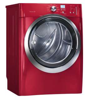 NEW Electrolux IQ Touch 8.0 Cu Ft Red Electric Steam Dryer EIMED55IRR