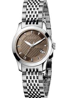 Gucci G Timeless Stainless Steel Bracelet Watch  