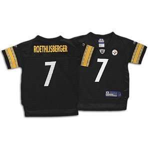 Ben Roethlisberger Steelers Black NFL Replica Jersey ( sz. 2T, Black 