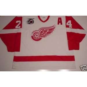 BOB PROBERT DETROIT RED WINGS 75th JERSEY CCM ANY SIZE