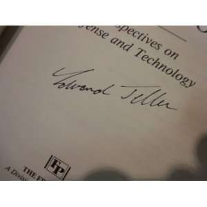  Teller, Edward Better A Shield Than A Sword 1987 Book 