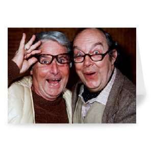 Ernie Wise and Eric Morecambe   Greeting Card (Pack of 2)   7x5 inch 