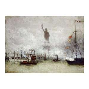 The Statue of Liberty Francis Hopkinson Smith. 14.00 inches by 11.25 