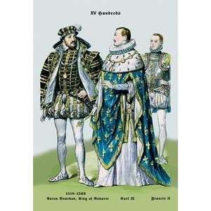   , Carl IX, and Francis II, 16th Century   03533 1