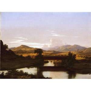  Hand Made Oil Reproduction   Frederic Edwin Church   24 x 