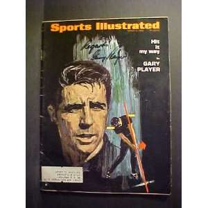 Gary Player Autographed March 21, 1966 Sports Illustrated Magazine