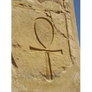  Ankh Symbol, Mortuary Temple of Queen Hatshepsut, Thebes 