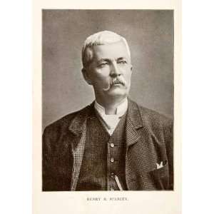 1884 Print Sir Henry Morton Stanley Explorer Journalist Welsh Africa 