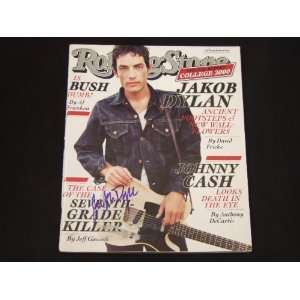 Jakob Dylan The Wallflowers Hand Signed In Person Autographed 2000 RS 