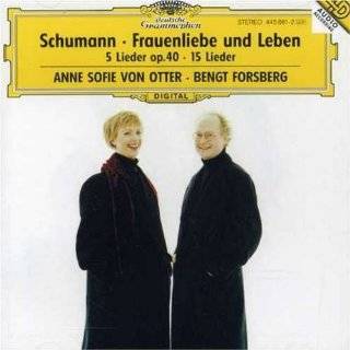 Anne Sofie von Otter   Schumann: Frauenliebe und  leben / Forsberg