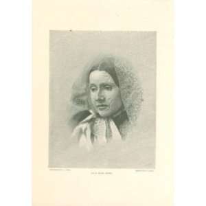  1887 Print Author Julia Ward Howe: Everything Else